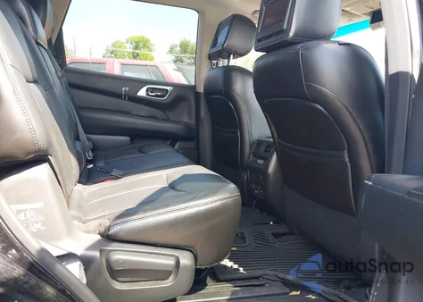 2014 Nissan Pathfinder Platinum from USA, damaged, VIN 5N1AR2MN2EC623892